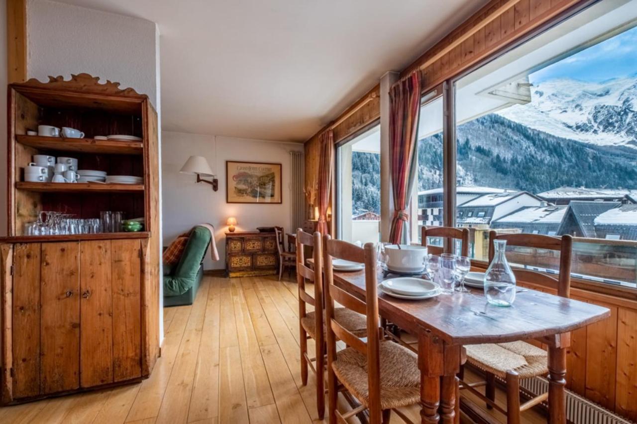 Apartment With Balcony And Mountain View Chamonix Eksteriør bilde