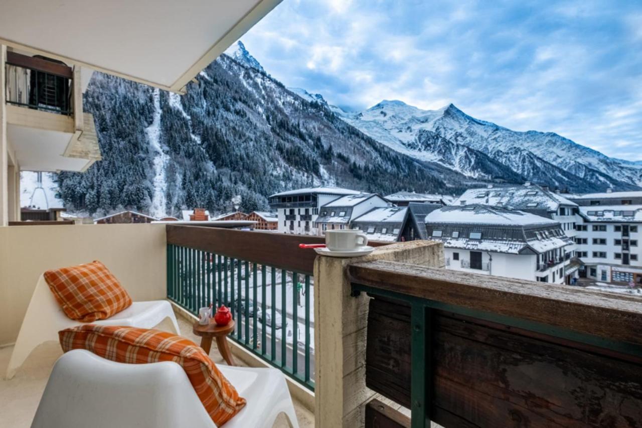Apartment With Balcony And Mountain View Chamonix Eksteriør bilde
